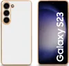 Cadorabo Schutzhülle für Samsung Galaxy S23 in Glossy Weiß Produktbild-Vorschau 2