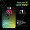 KED Spiri II Trend Allround Fahrradhelm Mit LED Licht Und Produktbild-Vorschau 4