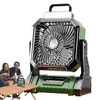 F70 Outdoor Camping Ventilator – Wiederaufladbarer Akku Produktbild-Vorschau 1