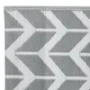 vidaXL Vonkajší koberec ARAKIL Grey 160x230 cm PP Náhľad obrázku produktu 4