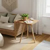 Carenza Home Beistelltisch Eiche 34x45 cm Holzbeine Produktbild-Vorschau 7