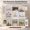 Große Holz Kinderküche Spielküche mit Licht & Sound, Spüle Produktbild-Vorschau 5
