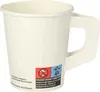 STARPAK Papp-Trinkbecher mit Henkel 0,18 l weiß 80 Stück Produktbild-Vorschau 5