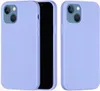 Two purple iPhone cases are shown side-by-side against a white background. Produktbild-Vorschau