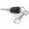 A car key with a keychain attachment on a white background. Produktbild-Vorschau