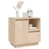 vidaXL Nachttisch 50x34x50 cm Massivholz Kiefer Produktbild-Vorschau 4