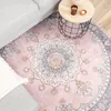 Volero - Dywan okrągły Vintage - Lily Medallion Różowy - Ø Podgląd zdjęcia produktu 7