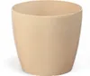 A simple product shot of a beige pot against a white background. Produktbild-Vorschau