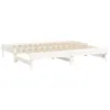 vidaXL Letto da giorno allungabile bianco 2x(80x200) cm in Anteprima dell’immagine prodotto 7
