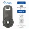 2x Oberkorbrolle passend wie Miele 7649011 für Geschirrkorb Produktbild-Vorschau 3