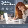 Lichttherapielampe 10000 Lux, Tageslichtlampe mit 3000-6500 Produktbild-Vorschau 4
