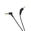 Two angled audio jacks with black cables on a white background. Produktbild-Vorschau
