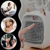 Mini Luftkühler mit Luftbefeuchter, USB Tischventilator mit Produktbild-Vorschau 12
