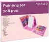 The image shows the packaging of a painting set for children, with the product itself partially visible inside. Anteprima dell’immagine prodotto