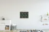 MuchoWow® Textilposter Tigerdruck - Tierdruck - Türkis Produktbild-Vorschau 2