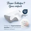 Nackenkissen Kopfkissen Ergonomisches Orthopädisches Kissen Produktbild-Vorschau 4