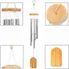 Windspiele, Chimes Metall Wind Chimes Klangspiel 6 Rohre Produktbild-Vorschau 3