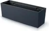 A dark gray rectangular planter box shown from a three-quarter angle against a white background. Podgląd zdjęcia produktu