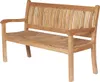 Teak Gartenbank Beaufort 150x50x92 cm, 3-Sitzer Bank, Produktbild-Vorschau 5