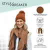 styleBREAKER Uni Schal mit Fransen | weiches Viskose Tuch Produktbild-Vorschau 3
