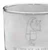Mr. & Mrs. Panda Whiskyglas Igel Wein - Transparent - Produktbild-Vorschau 5