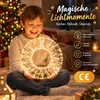 LED Lichterkranz Ø 30 cm mit 200 LEDs Warmweiß, Produktbild-Vorschau 7