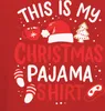 This is my Christmas Pajama Shirt Weihnachtsmütze - Produktbild-Vorschau 3