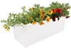KOTARBAU® Fioriera da Balcone Legno 40 x 18 x 15 cm Bianco Anteprima dell’immagine prodotto 8
