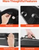SucceBuy Custodia per violino 4/4 con fodera in peluche per Anteprima dell’immagine prodotto 6