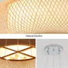 Lampada a sospensione, Bambù naturale, Design elegante, 50 Anteprima dell’immagine prodotto 3
