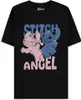 Lilo & Stitch T-Shirt Herren Stitch and Angel schwarz L Produktbild-Vorschau 1
