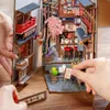 Sakura Wine Alley Book Nook – DIY Miniaturhaus Bausatz, Produktbild-Vorschau 6