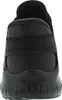 The back view of a black sneaker. Anteprima dell’immagine prodotto