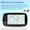 Autoradio con telecamera e CarPlay per Smart Forfour Fortwo Anteprima dell’immagine prodotto 8