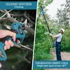 Elektrische Gartenschere mit Verlängerungsstange 12ft, 21V Produktbild-Vorschau 2