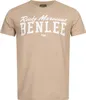 Pánske tričko regular fit LOGO Sand/White M BENLEE Náhľad obrázku produktu 2