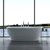 doporro Freistehende Badewanne inkl. Armatur Vicenza605 Produktbild-Vorschau 1