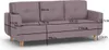 3-Sitzer-Sofa mit Schlaffunktion DORO - Rosa Produktbild-Vorschau 6