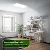 LED Deckenleuchte 14W 3000 lm 4000 K 3x25x20 cm Tava weiß Produktbild-Vorschau 5