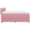 Boxspringbett mit Matratze Rosa 180x200 cm Samt Produktbild-Vorschau 7