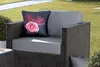 MuchoWow® Outdoor Kissen - Ein Foto von rosa Rosen mit Produktbild-Vorschau 5