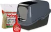 PeeWee Katzenklo EcoHus mit Haube geschlossen inkl. 3kg Produktbild-Vorschau 1