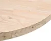 vidaXL Tischplatte Rund Ø30x3 cm Massivholz Kiefer Produktbild-Vorschau 5