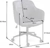 Bürostuhl EUPHORIA 47-56cm Samt dunkelgrau Produktbild-Vorschau 8
