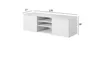 Weißer wandmontierter RTV-Schrank, 120x38x37, TV-Schrank, Produktbild-Vorschau 5