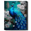Oh Art! - Set di pittura per numeri uccello pavone - Anteprima dell’immagine prodotto 2