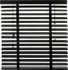 Holz Jalousie 50 mm - Schwarz - 60 cm x 175 cm - Fenster Produktbild-Vorschau 6