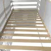 Kinderbett Hochbett 90x190 cm (ohne Matratze), aus weissem Produktbild-Vorschau 8