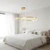 XUDO LED Pendelleuchte 2-Ring 36W Gold, Dimmbar per Produktbild-Vorschau 7