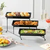 MALACASA 3-Stöckiges Steingut Etagere Platte, Produktbild-Vorschau 7